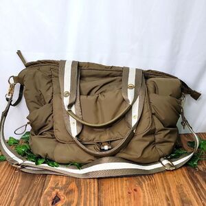 Tommy Bahama. Olive Green Bag. EUC